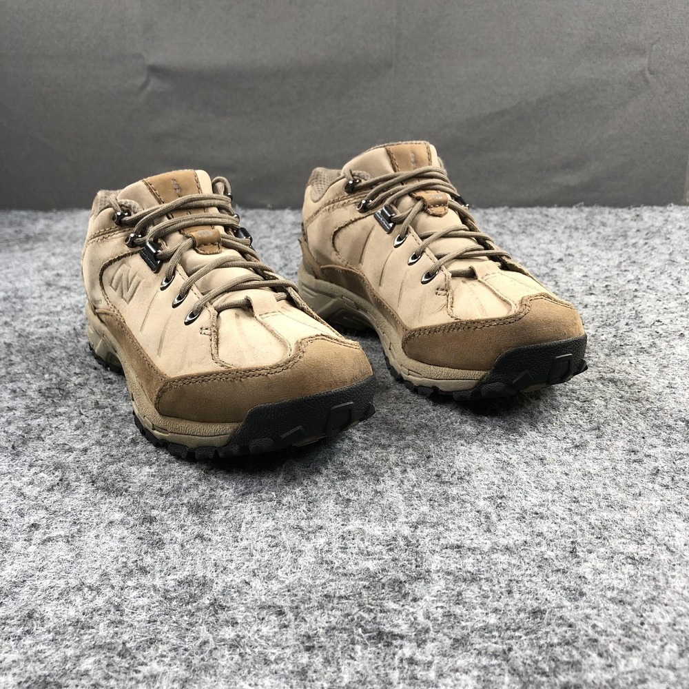 New Balance 965 Shoes Womens 7.5 Beige Waterproof Nubuck Trail Walking Hiking
